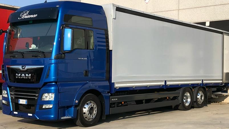 Camion Autotrasporti Bianco
